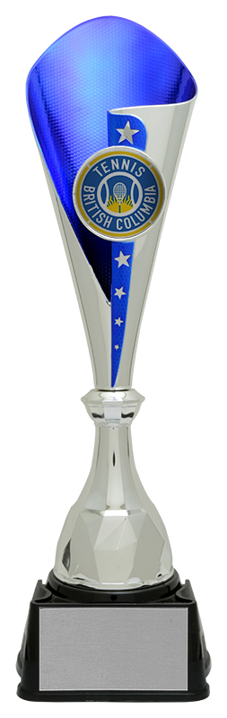 Bruno Cup 2” Holder - Sliver/Blue