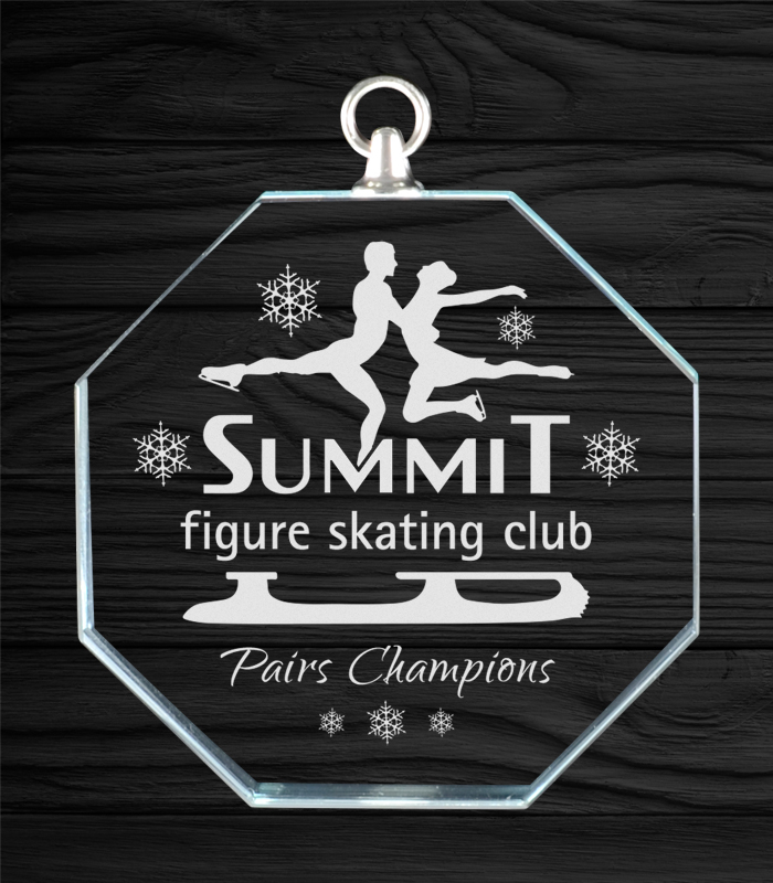 Glass Medals - Nakiska