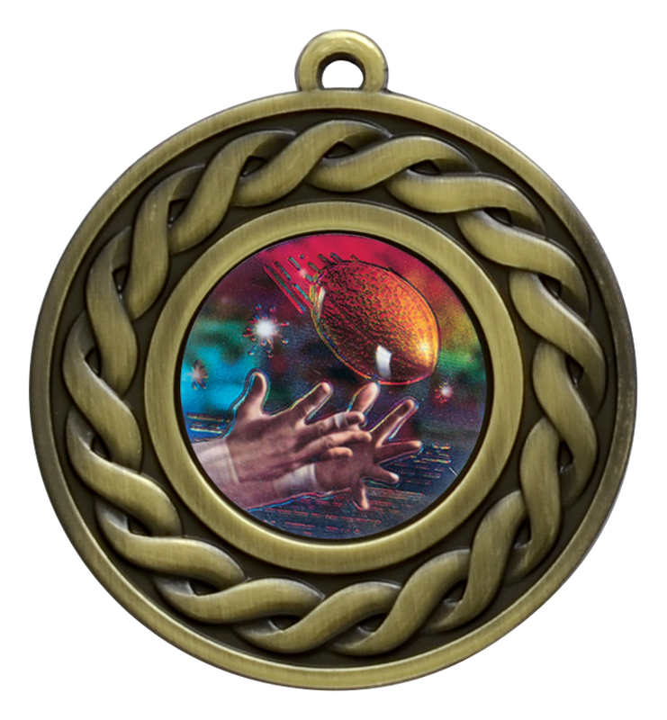 Lattice Medals - Antique Gold