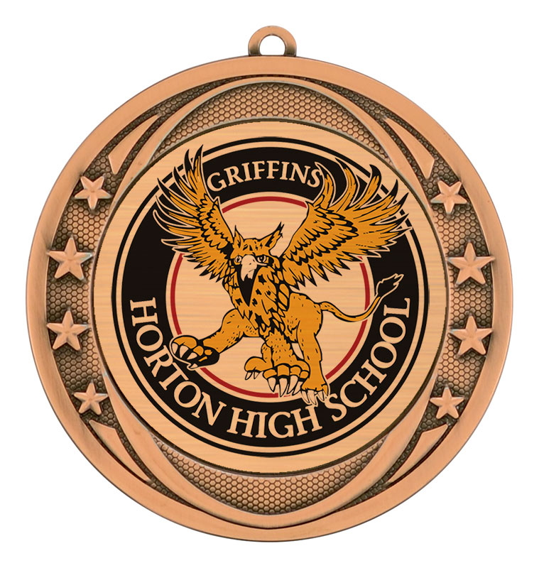 Orbit Medals - Antique Bronze