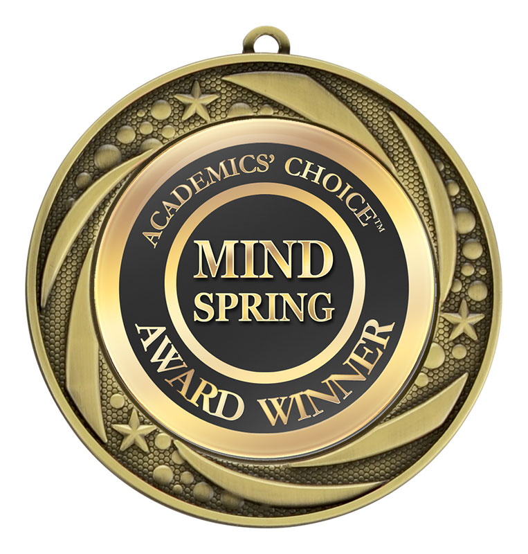 Aqua Medals - Antique Gold