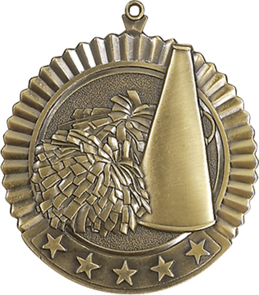 Star Medals-Cheerleading
