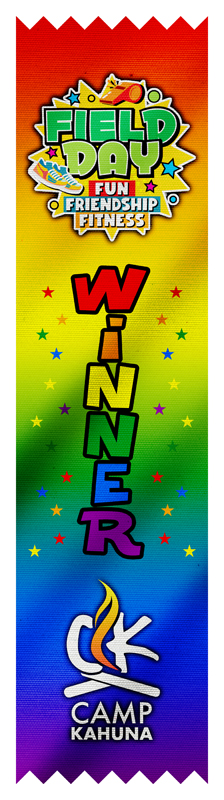 Custom Sublimated Satin Award Ribbon